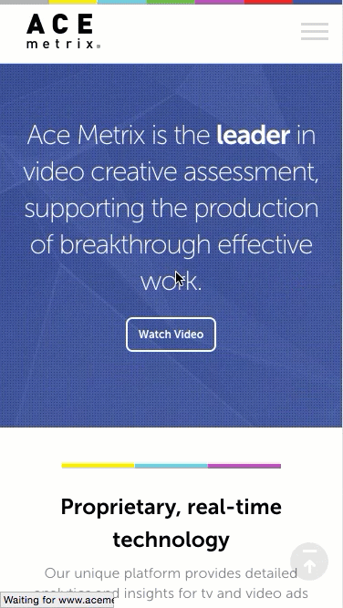 webenertia iphone acemetrix device
