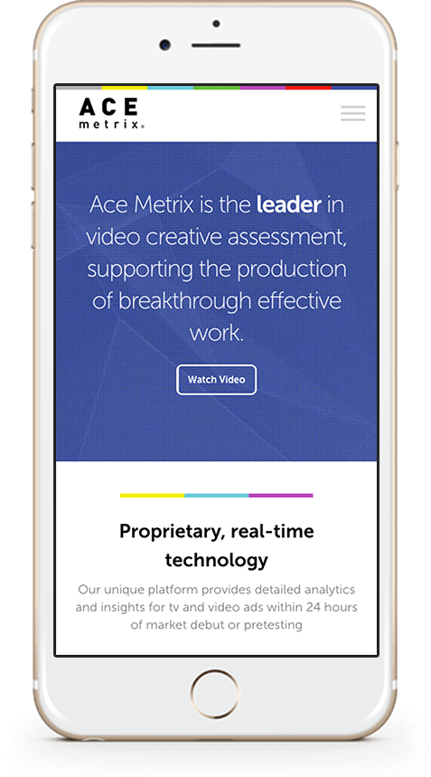 webenertia iphone acemetrix device