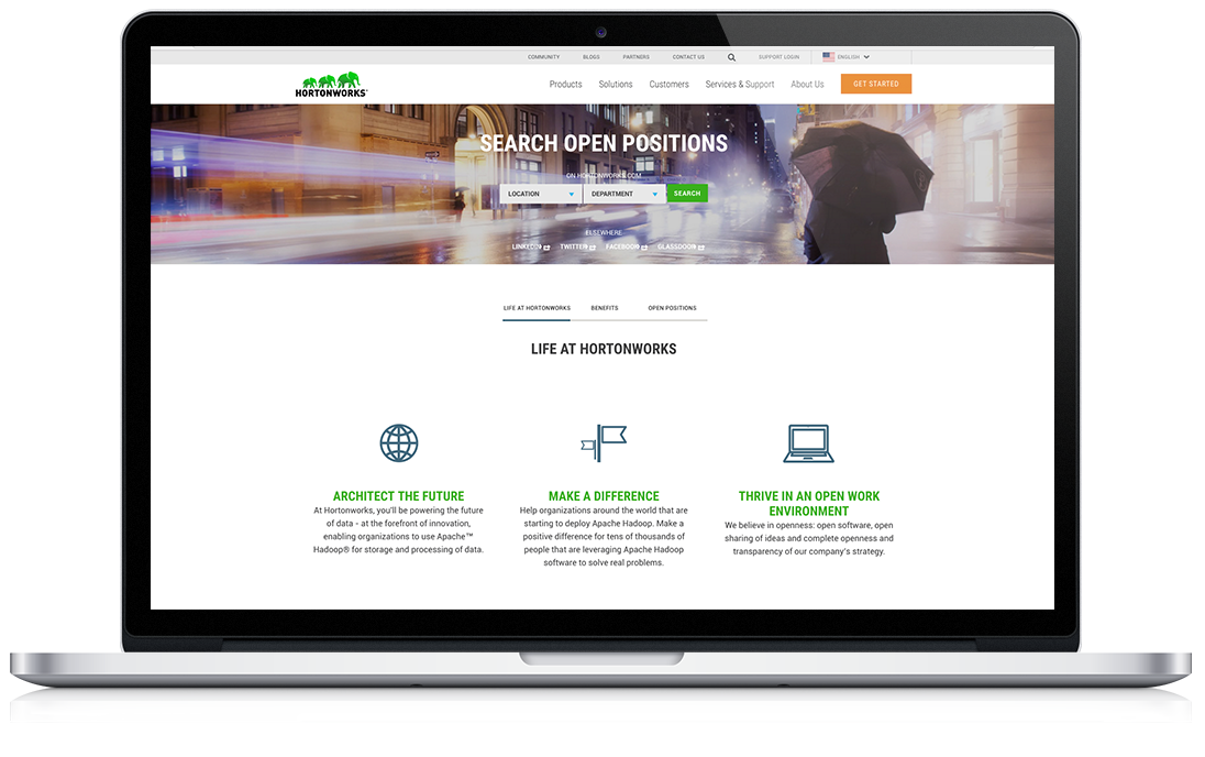 webenertia hortonworks slide