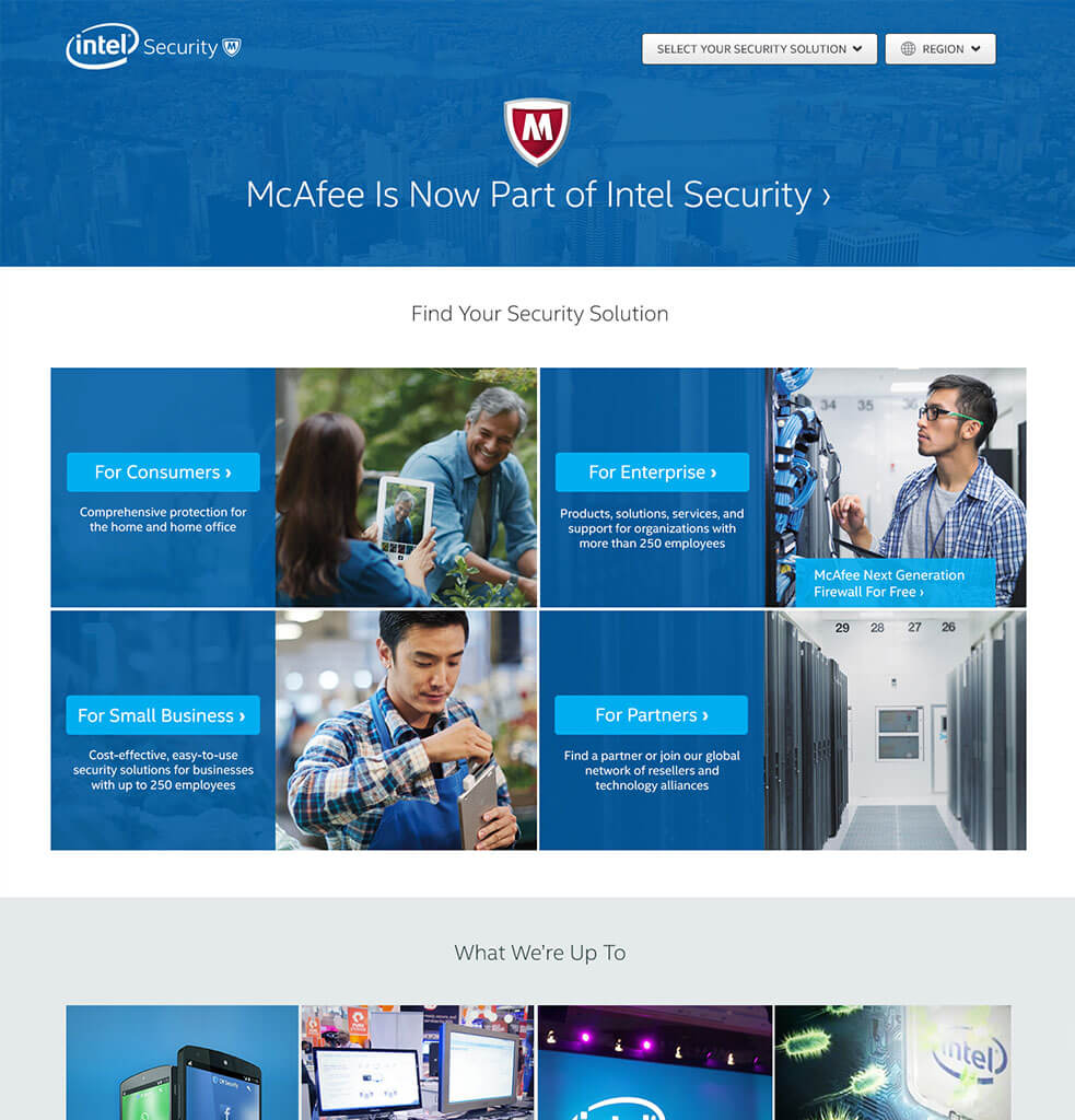 webenertia intel splitter page