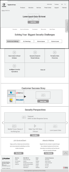 webenertia mcafee wireframe