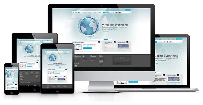silver-peak responsive designs
